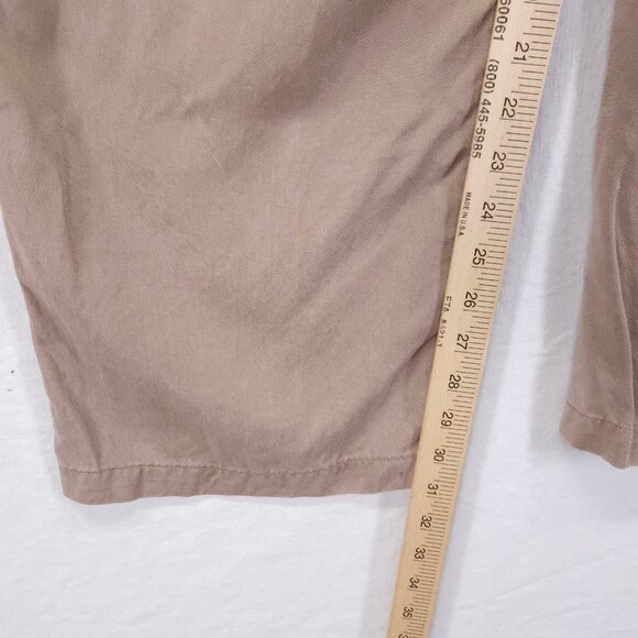 Reformation Mason Pleated Pants Size 0 Wide Leg Trouser 31" - Picture 10 of 16